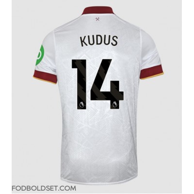 West Ham United Mohammed Kudus #14 Tredjetrøje 2024-25 Kortærmet West Ham United Mohammed Kudus #14 Tredjetrøje 2024-25 Kortærmet